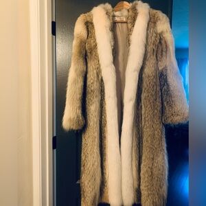 Fox and Coyote Fur Coat